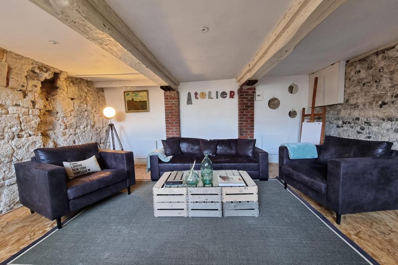 Le Jardin D'Eugene - 4P House - Terrace - Historic Center Honfleur Exterior foto